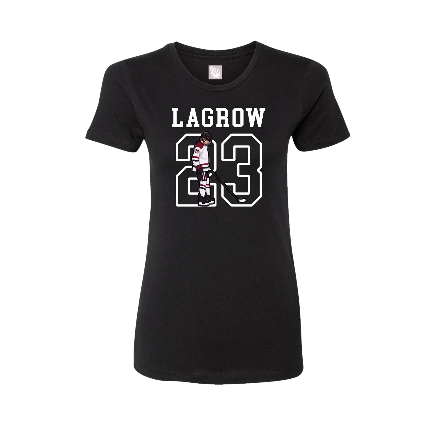Fitted Women's Tee — Shirsey in Black