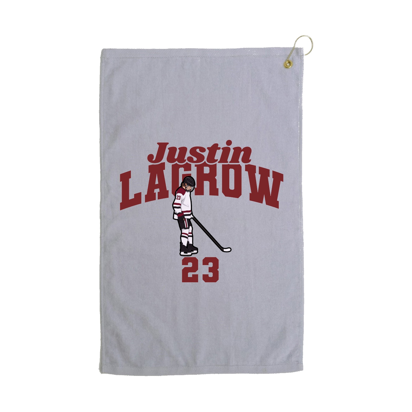 Golf Towel — Signature Arch in Grey