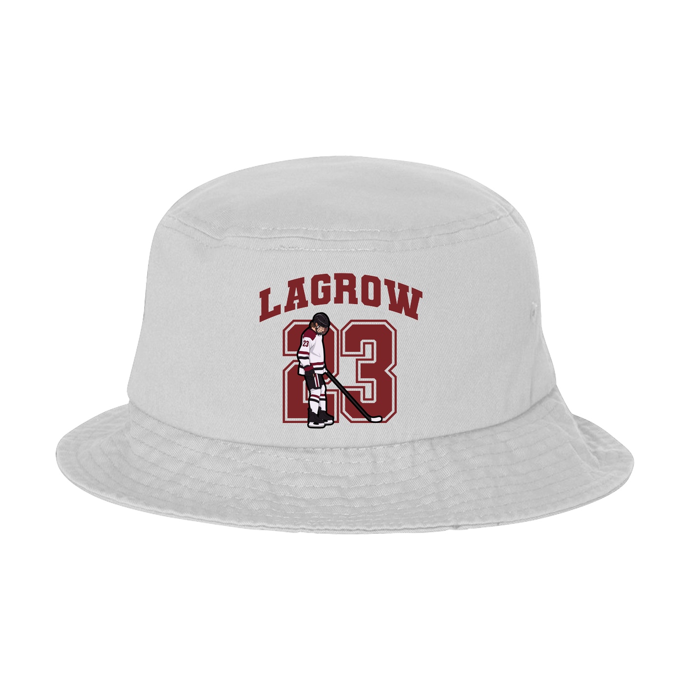 Bucket Cap — Number in White