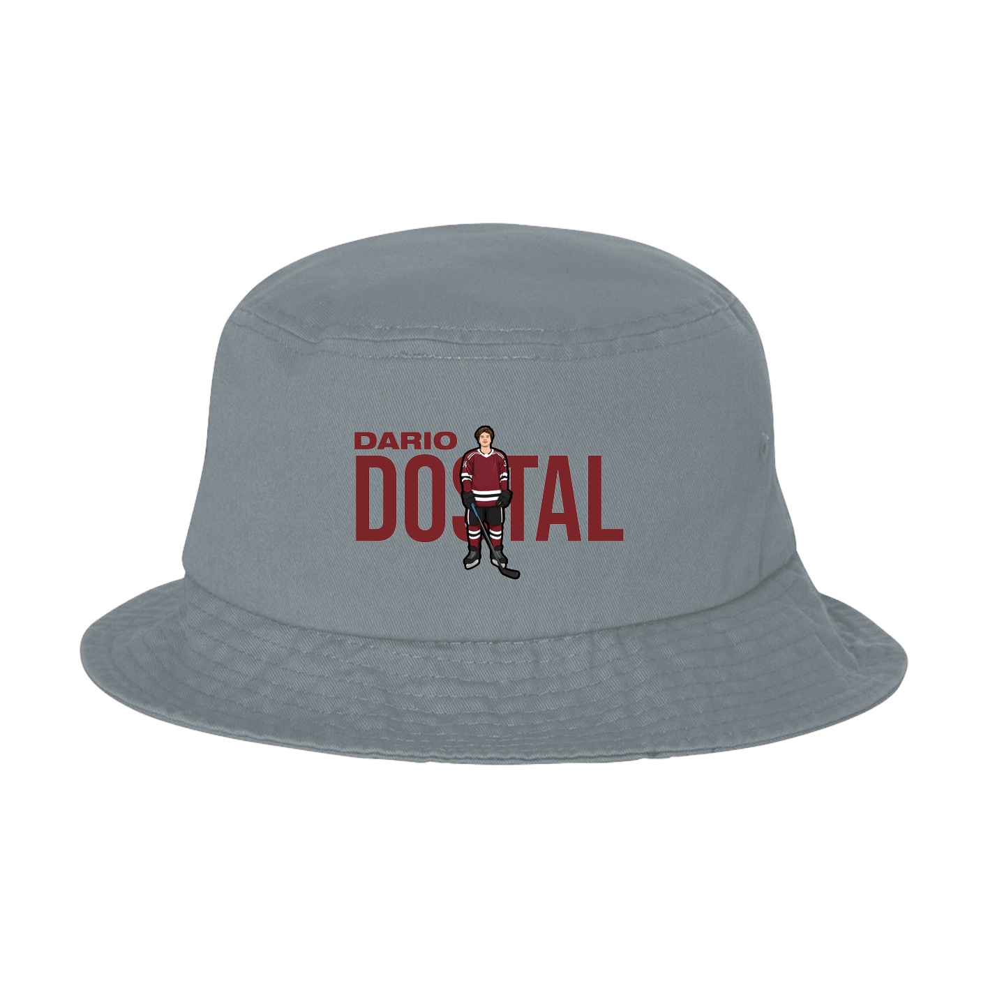 Bucket Cap — Player Name in Grey