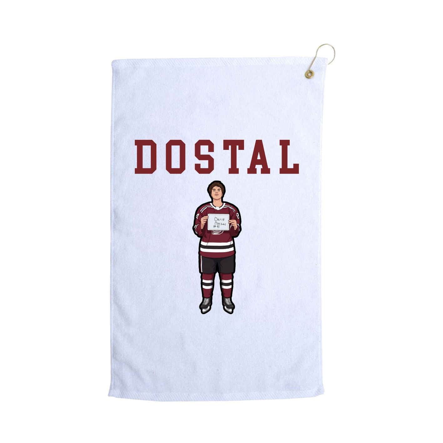Golf Towel — Shirsey in White