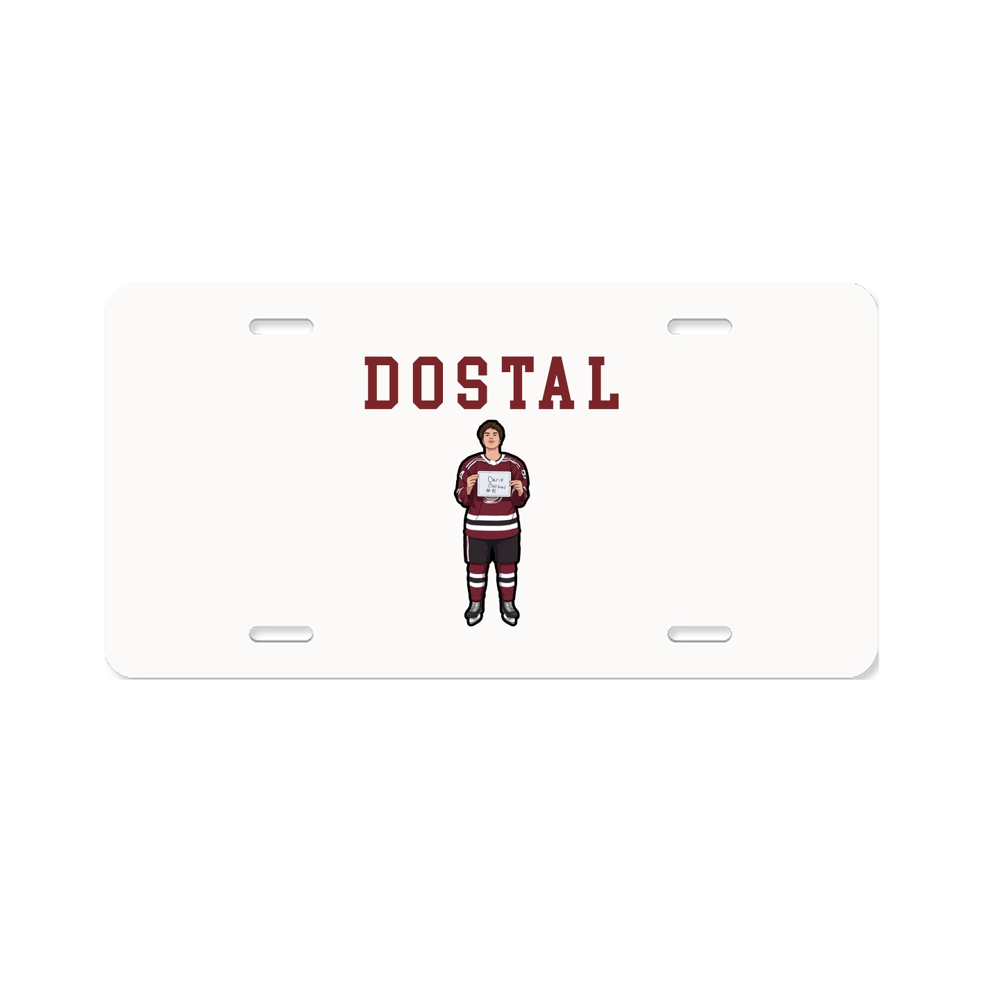 License Plate — Shirsey in Classic