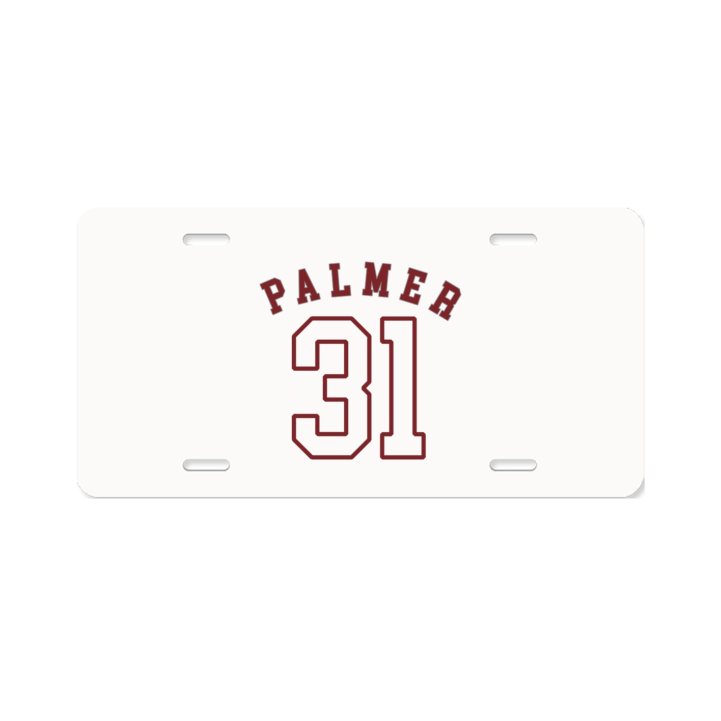License Plate — Shirsey Arch in Classic