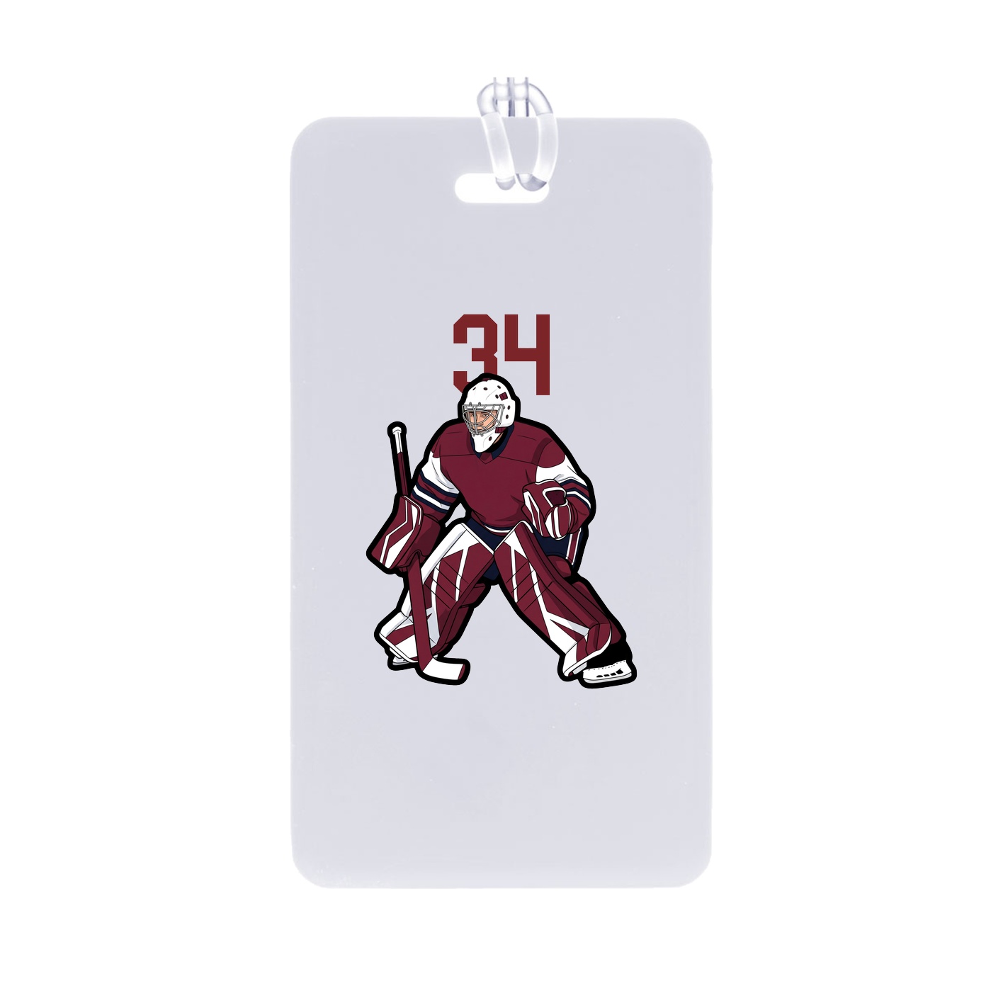 Bag Tag — Number Top in Classic