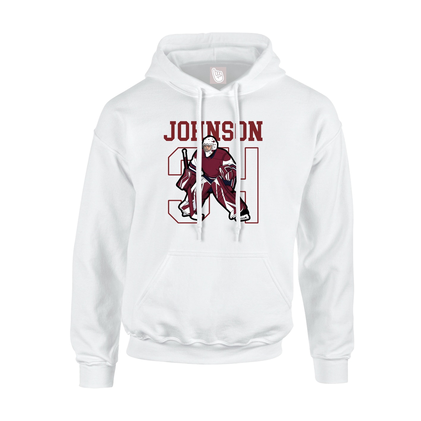 Hoodie — Shirsey in White