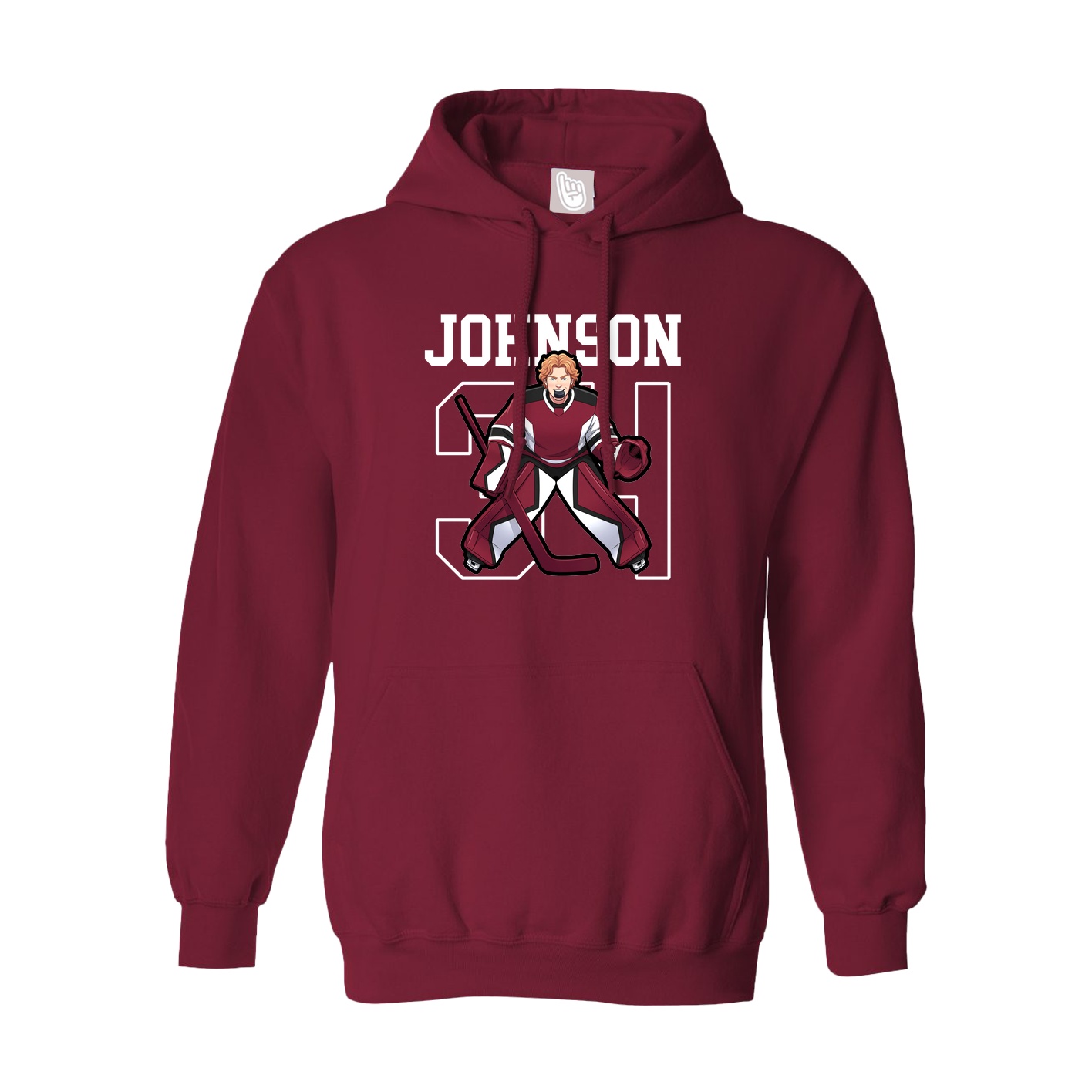 Hoodie — Shirsey in Cardinal