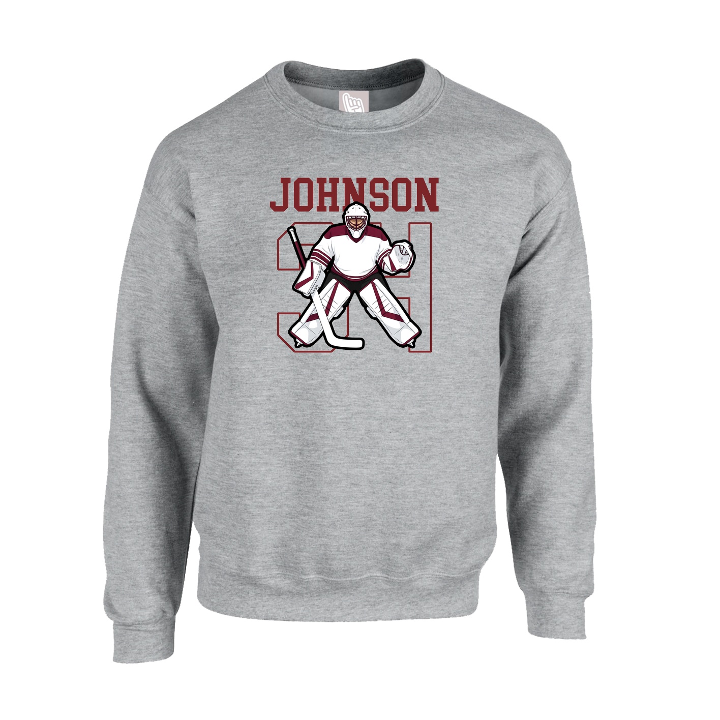 Fleece Crew — Shirsey in Grey