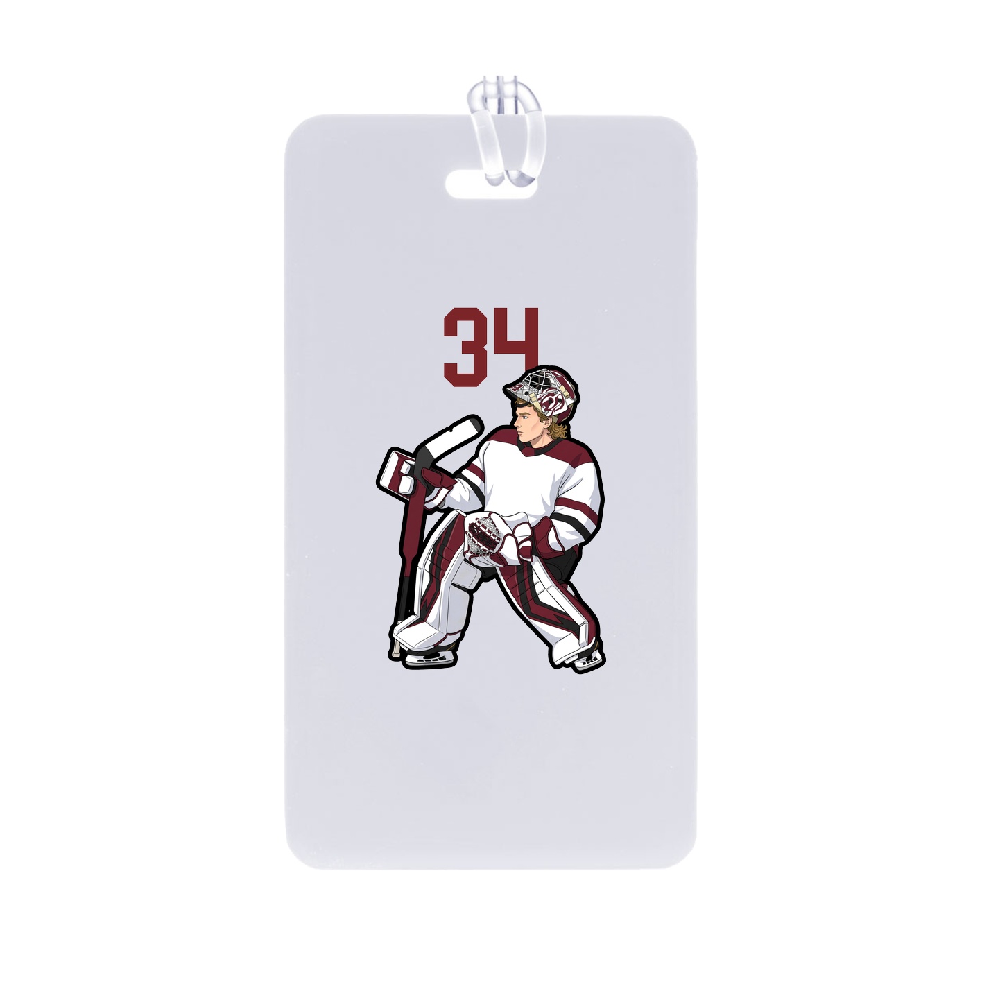 Bag Tag — Number Top in Classic