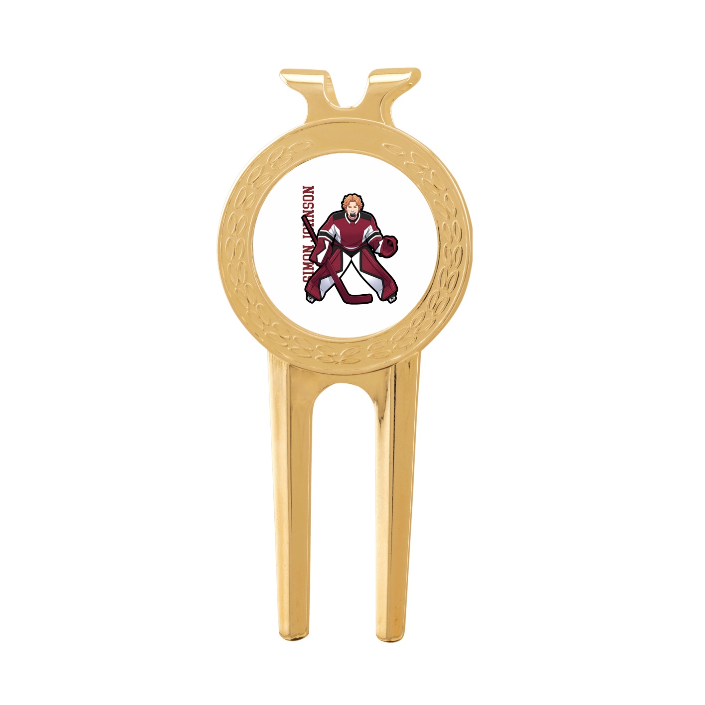 Divot Tool with Ball Marker — Name Vertical in Classic