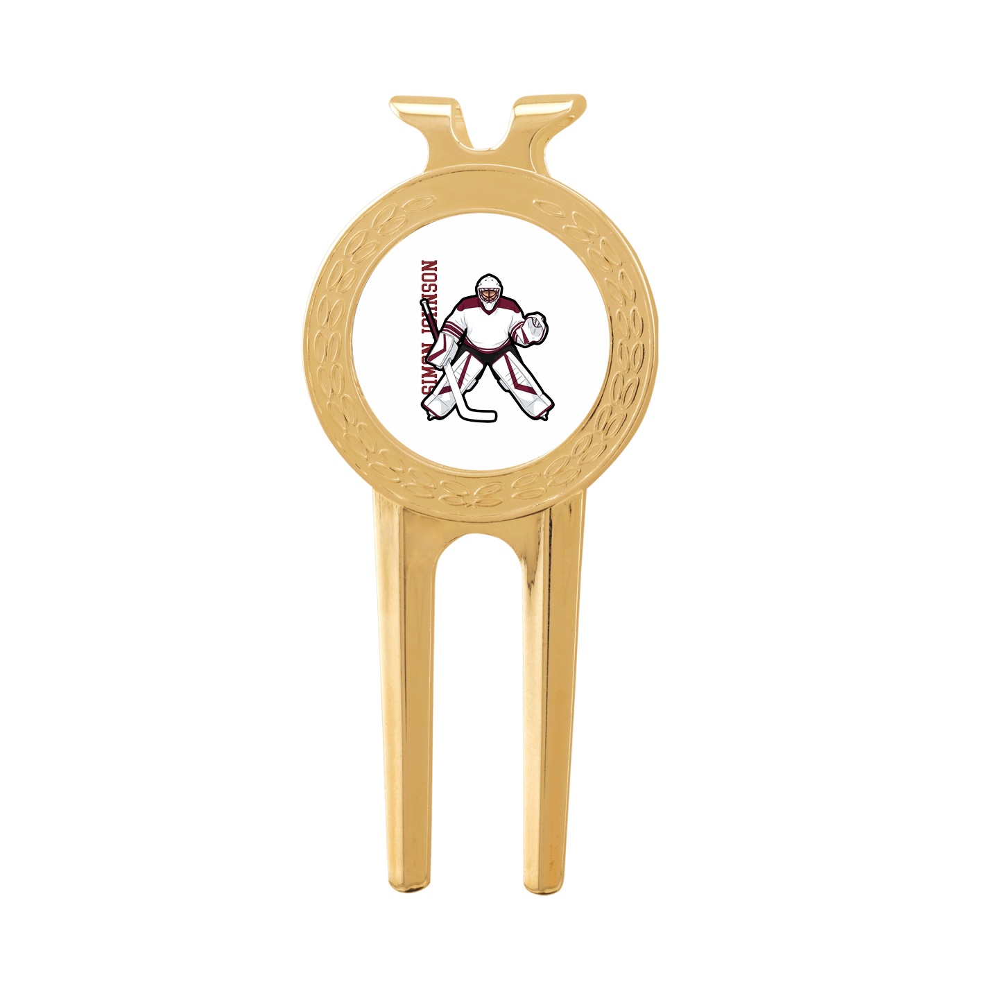 Divot Tool with Ball Marker — Name Vertical in Classic