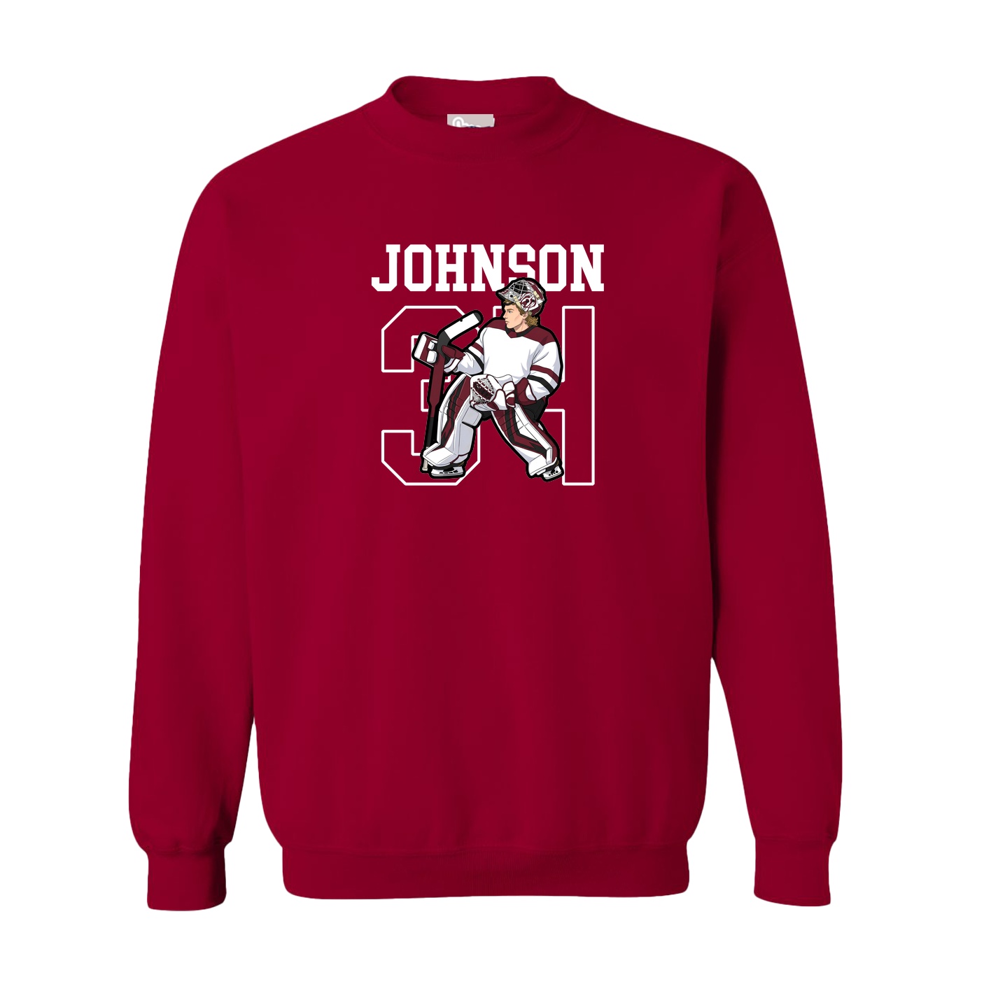 Fleece Crew — Shirsey in Cardinal