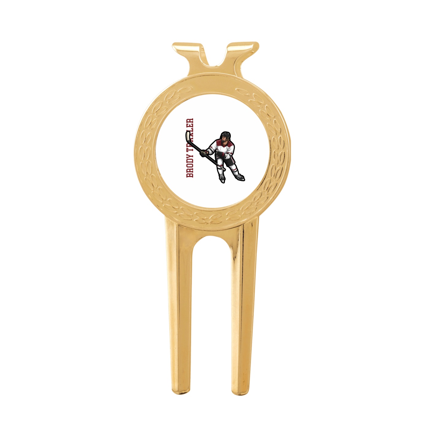 Divot Tool with Ball Marker — Name Vertical in Classic