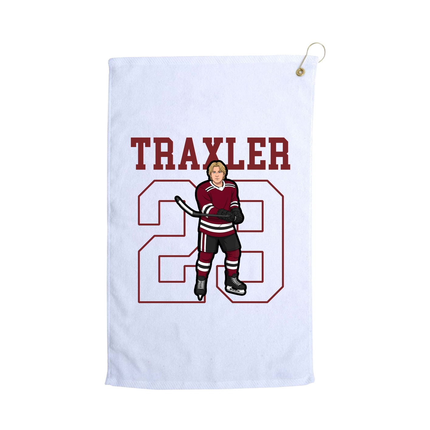 Golf Towel — Shirsey in White