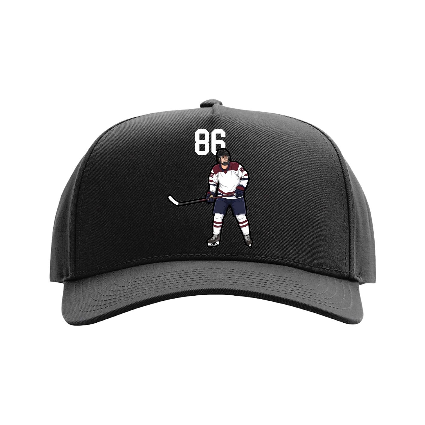 Full Fabric Five-Panel Champ Cap