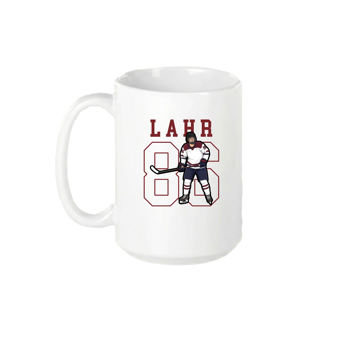 15oz Coffee Mug — Shirsey in White