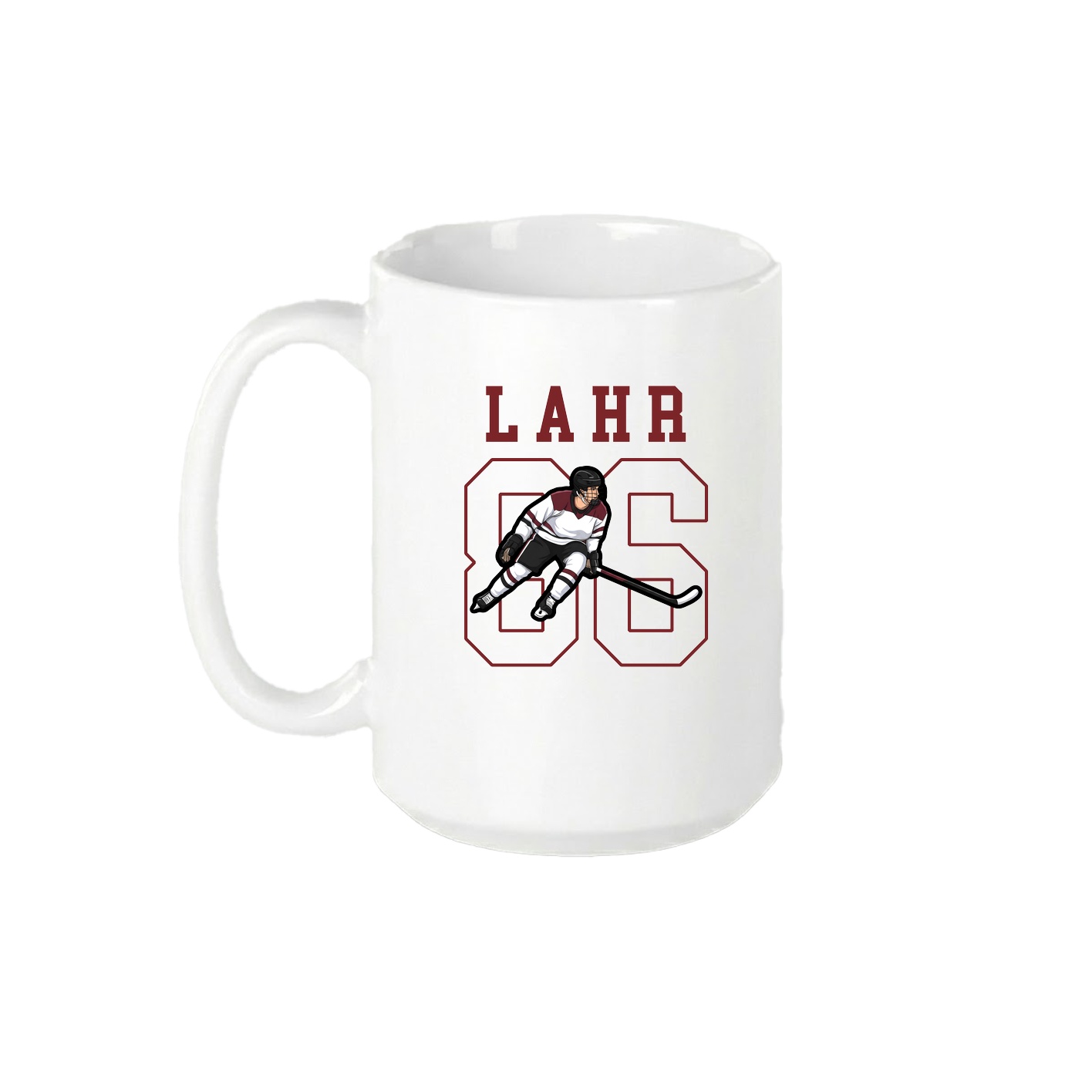15oz Coffee Mug — Shirsey in White