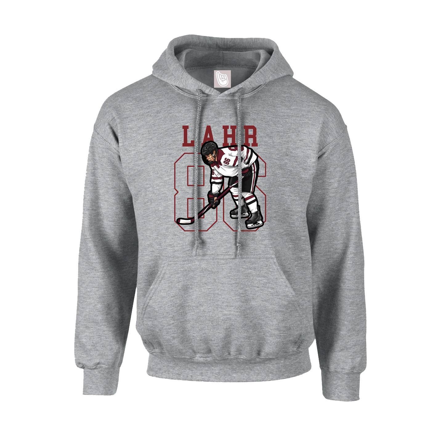Hoodie — Shirsey in Grey