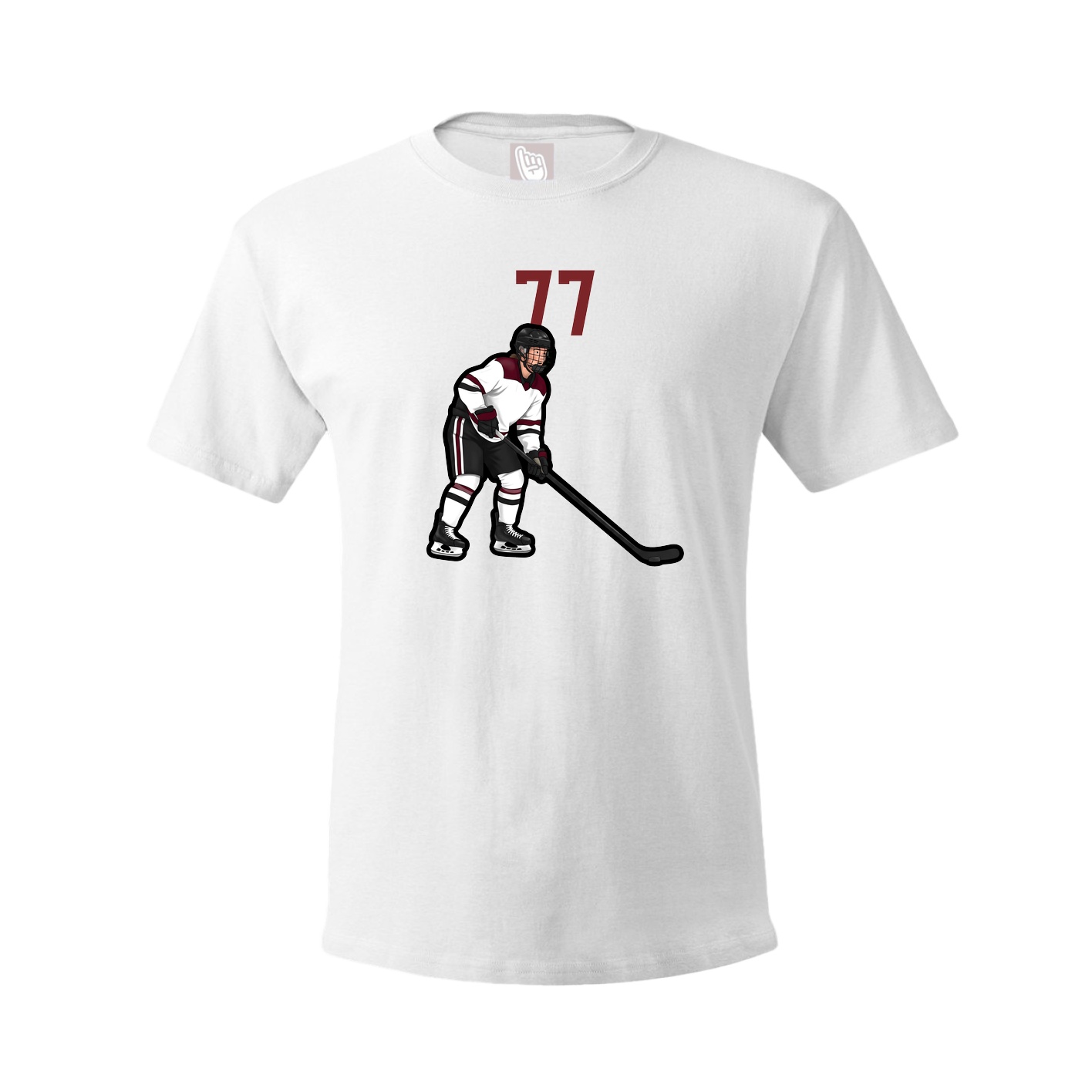 Tee — Number Top in White