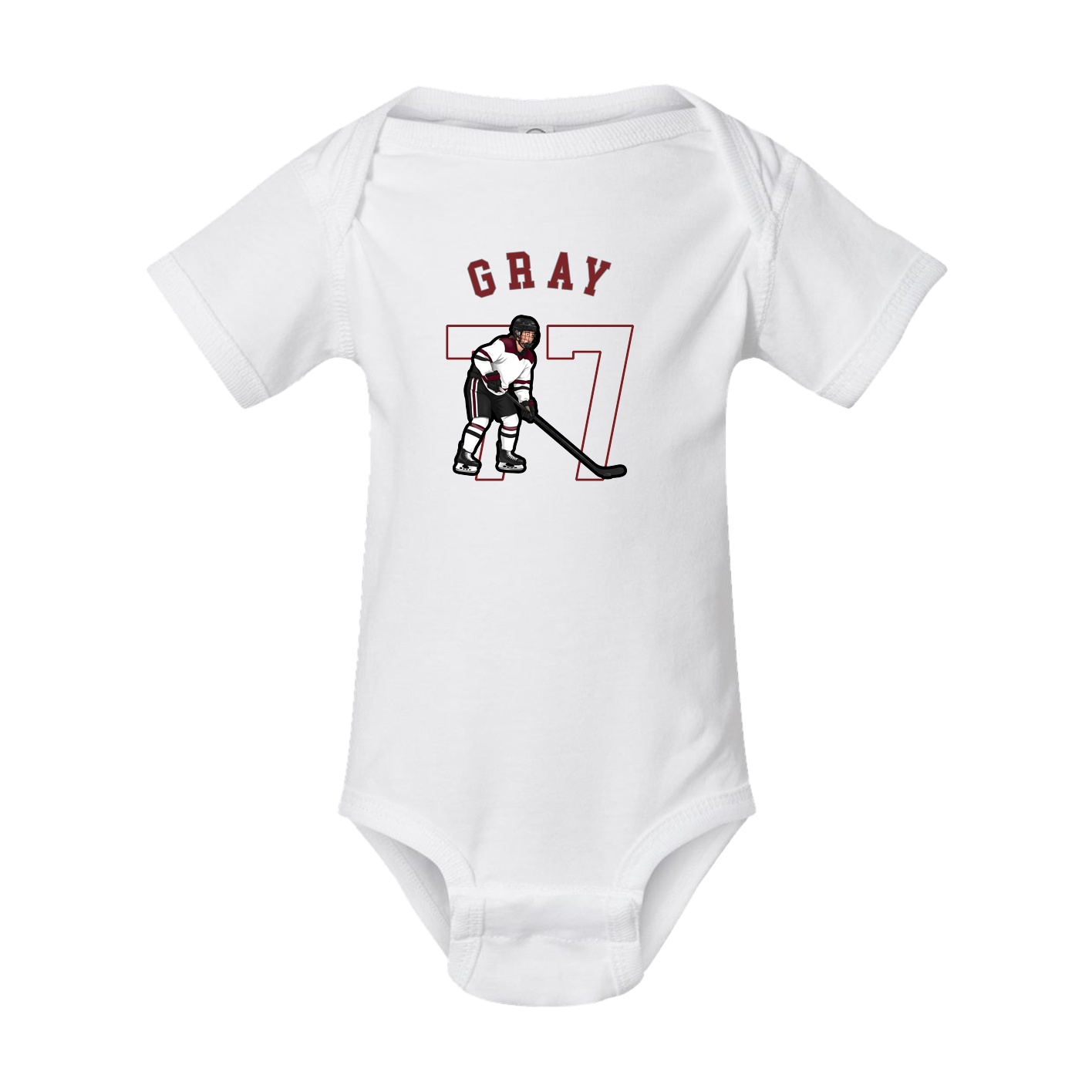 Baby Onesie — Shirsey Arch in White