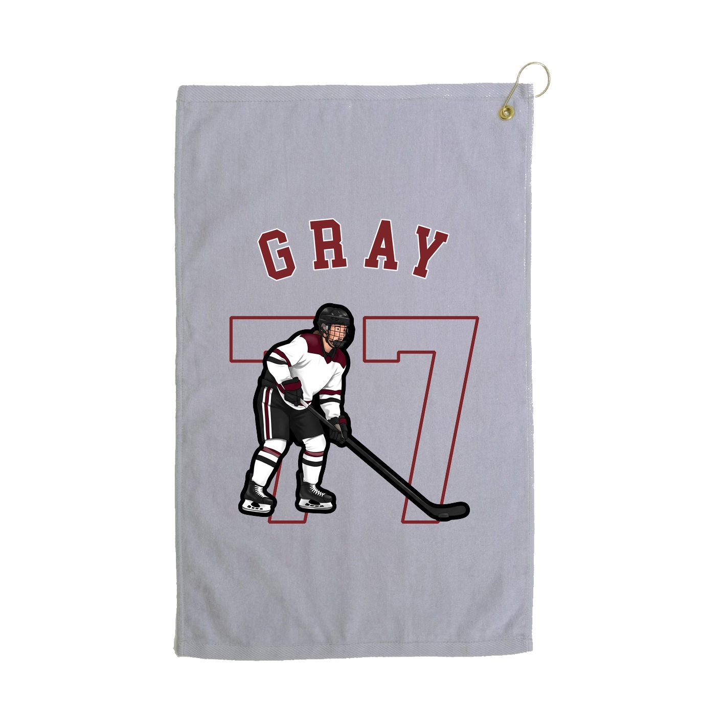Golf Towel — Shirsey Arch in Grey