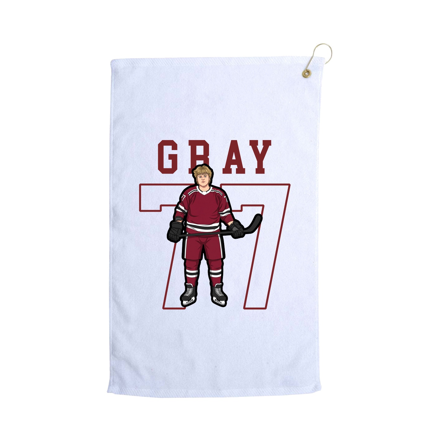 Golf Towel — Shirsey in White