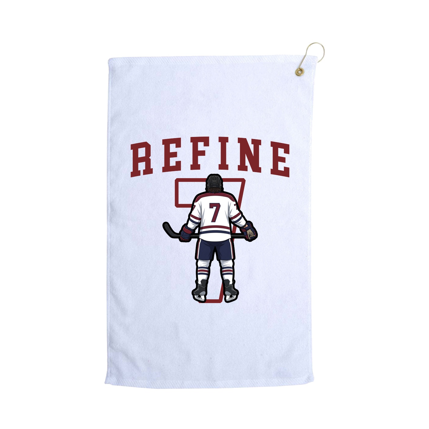 Golf Towel — Shirsey in White