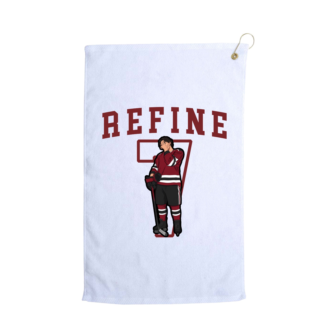 Golf Towel — Shirsey in White
