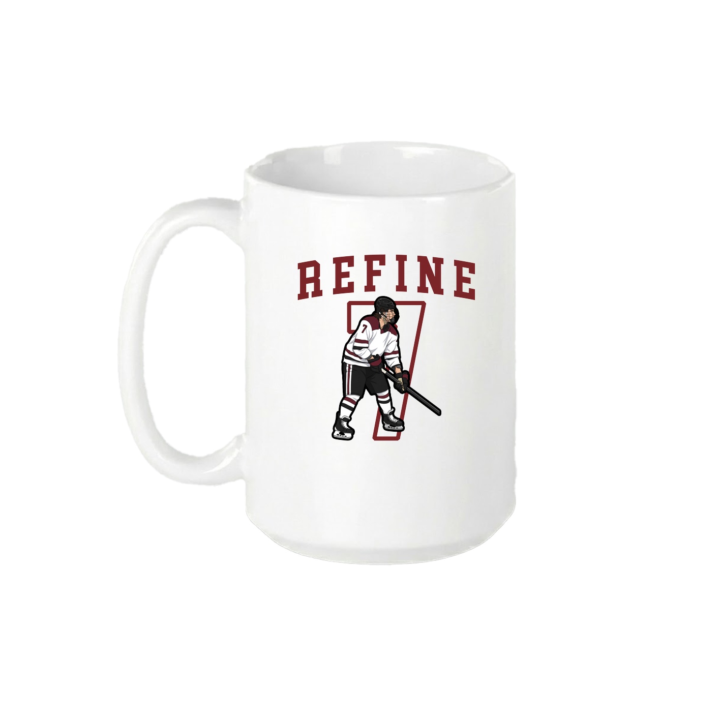 15oz Coffee Mug — Shirsey in White