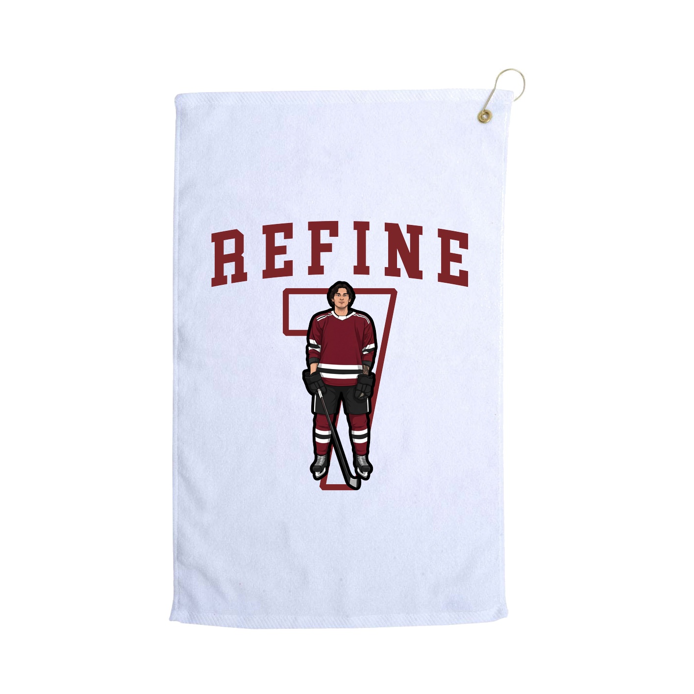 Golf Towel — Shirsey in White