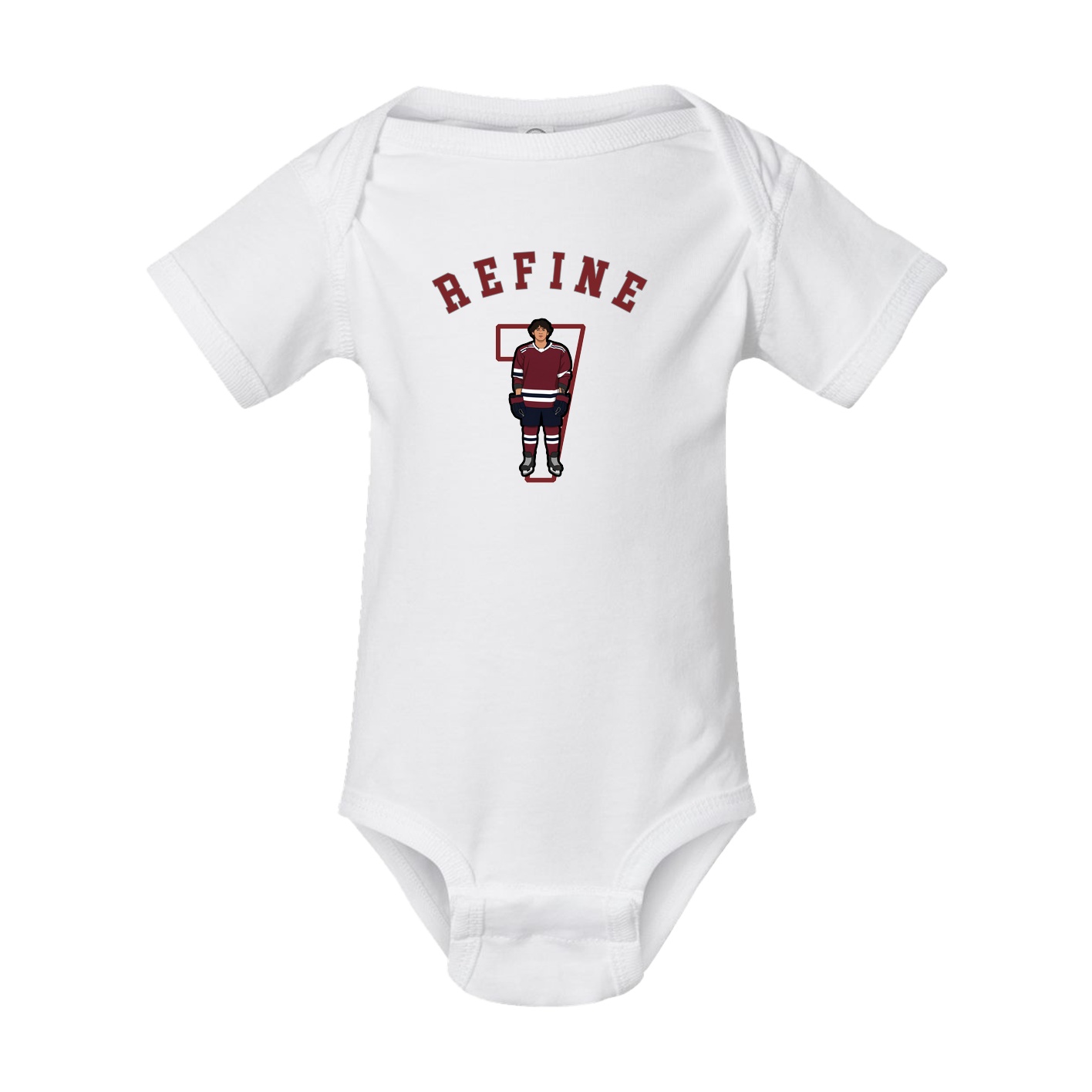 Baby Onesie — Shirsey Arch in White