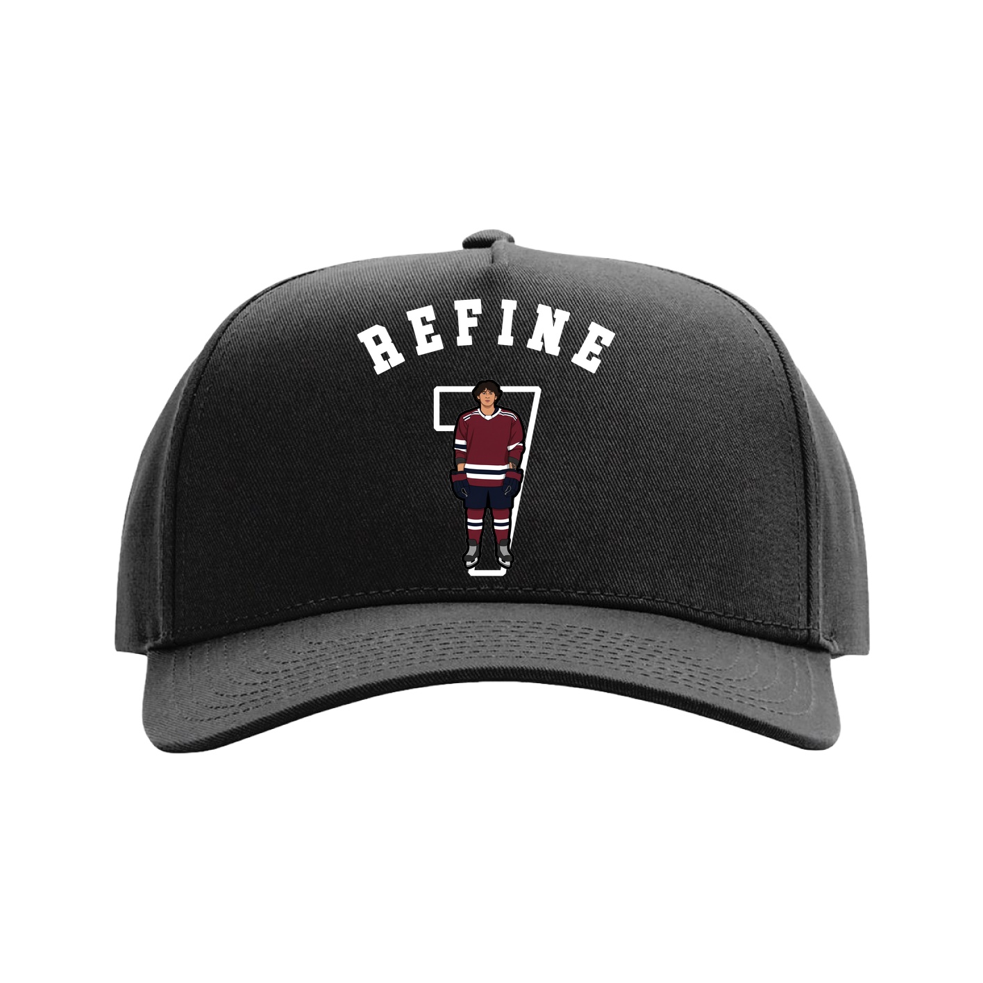 Full Fabric Five-Panel Champ Cap