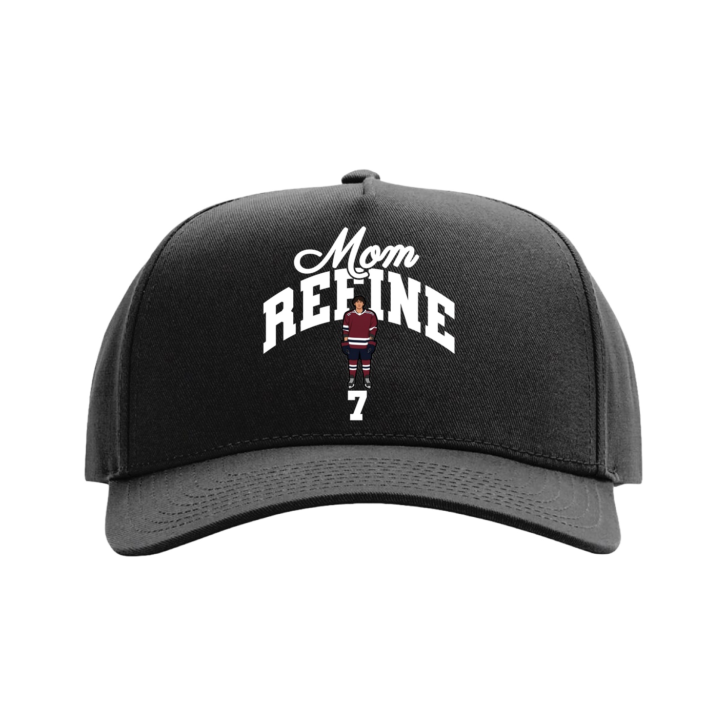 Full Fabric Five-Panel Champ Cap