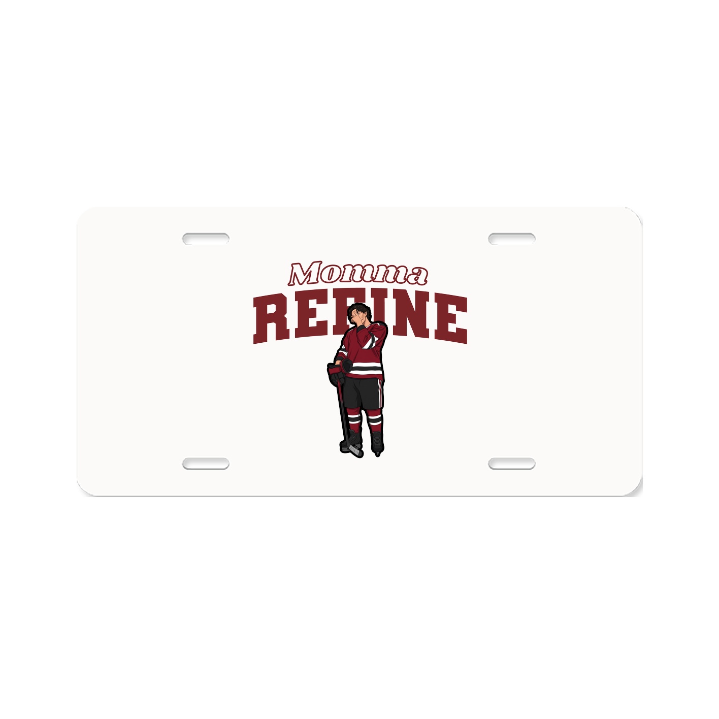 License Plate — Mothers Day Block in Classic