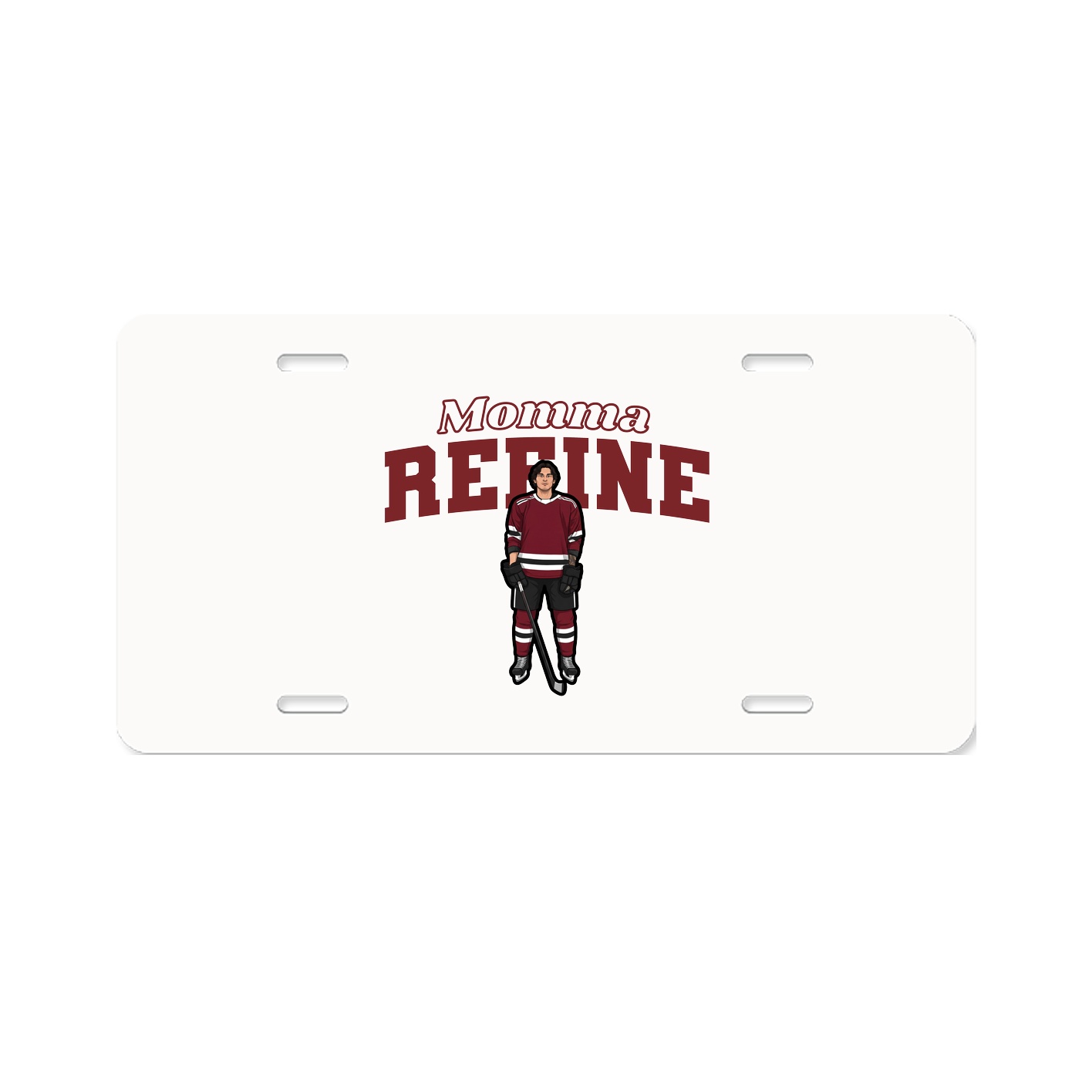 License Plate — Mothers Day Block in Classic