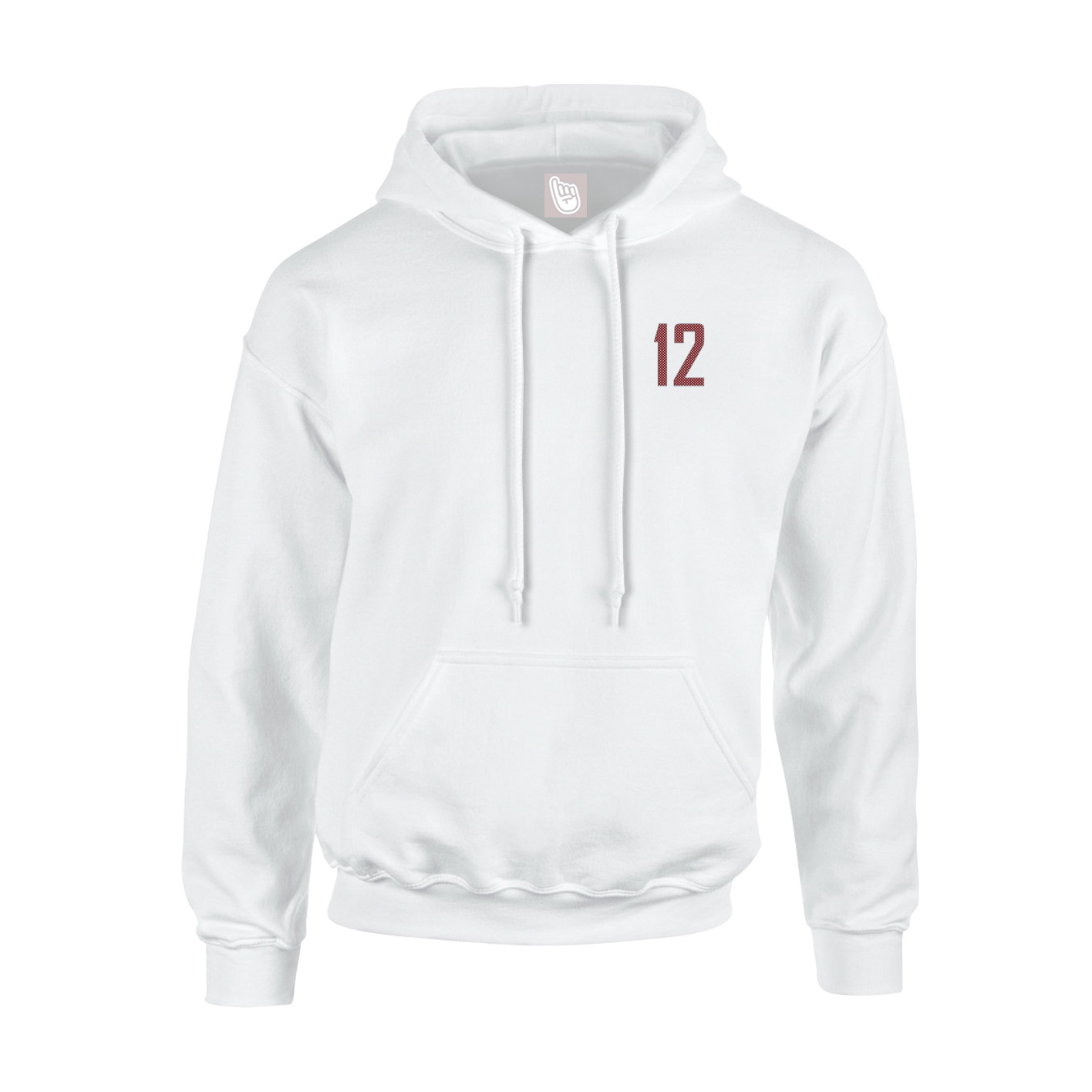 Youth Hoodie — Front Shirsy in White