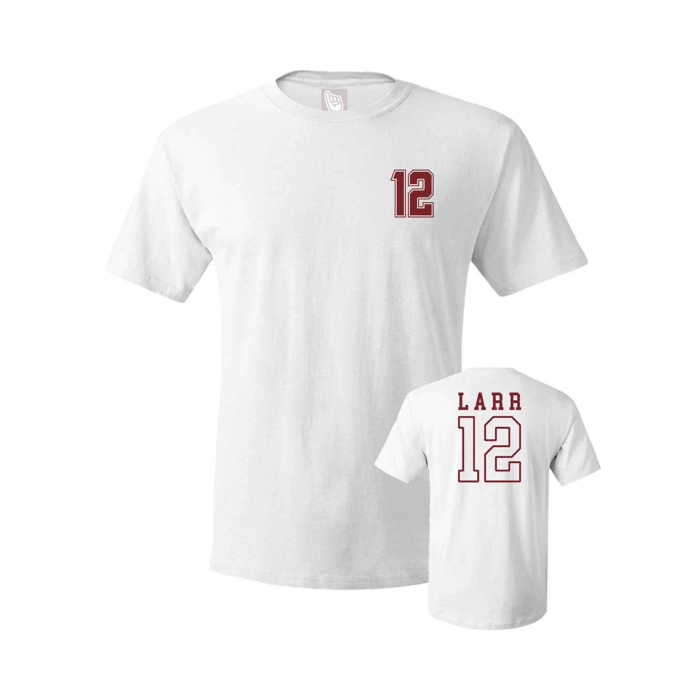 Tee — Chest Back in White