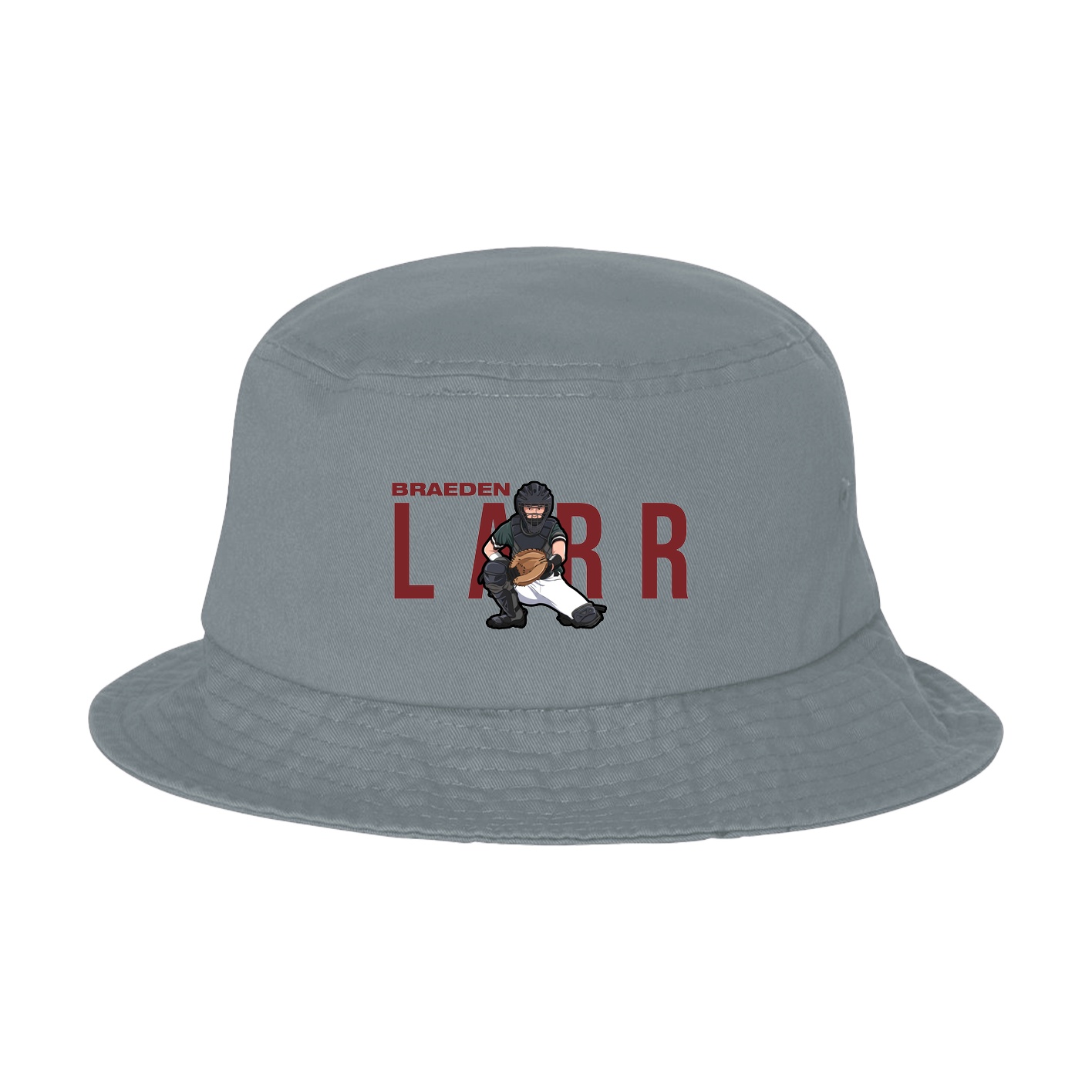 Bucket Cap — Player Name in Grey
