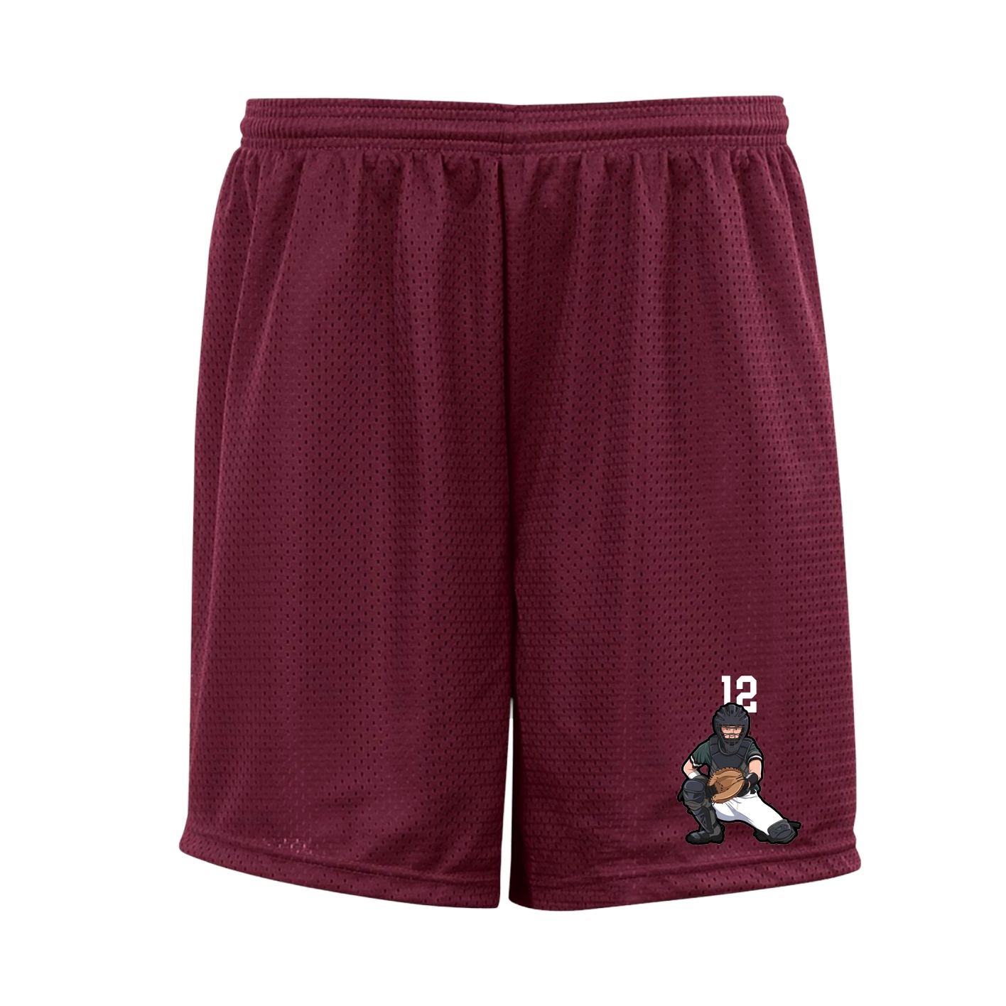 Shorts — Number Top in Cardinal