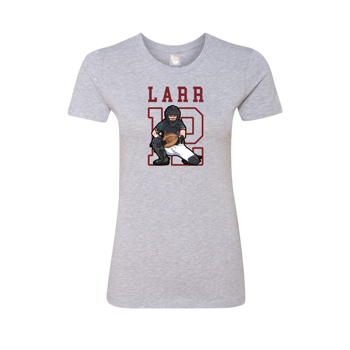 Fitted Women's Tee — Shirsey in Grey