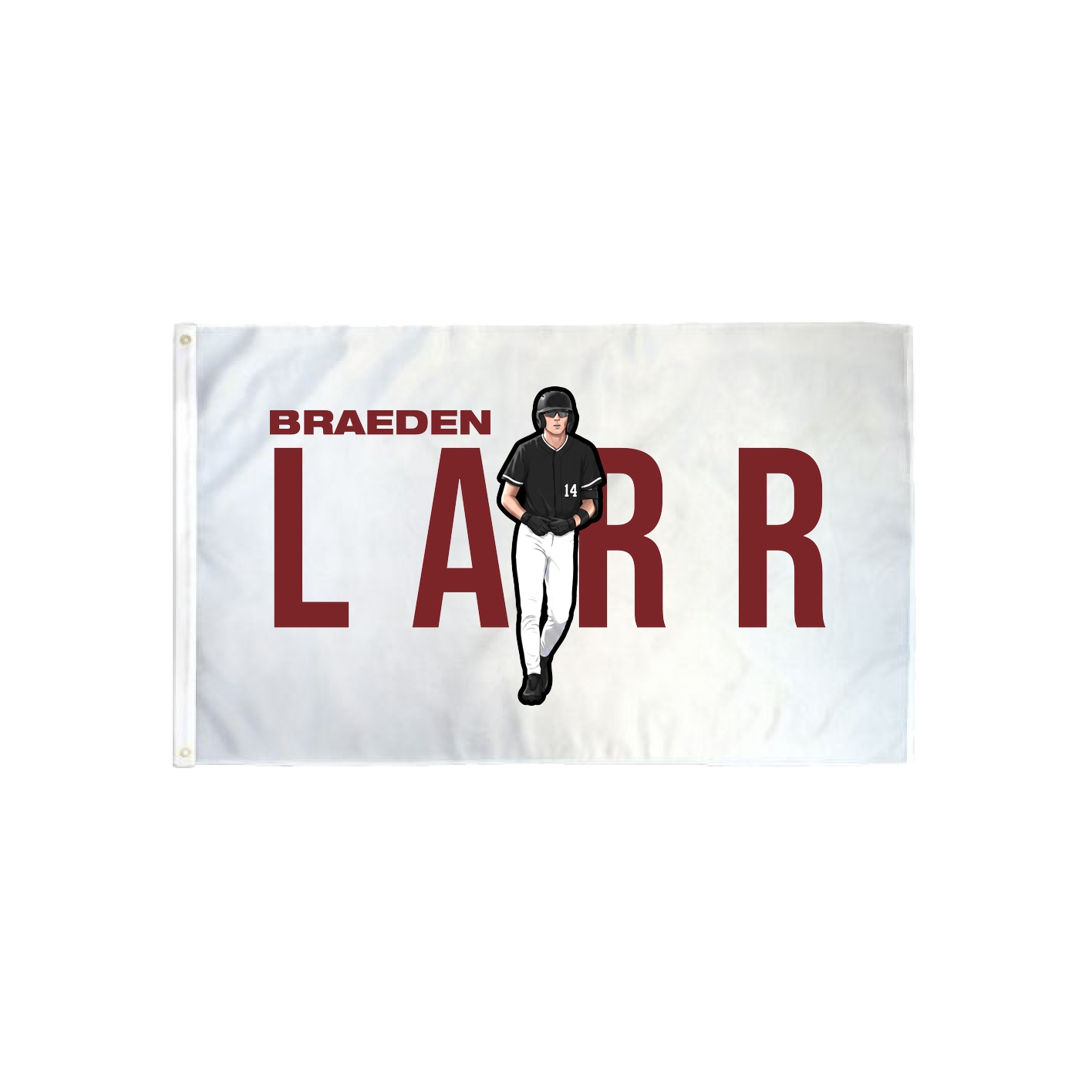 3x5 Flag — Player Name in Classic