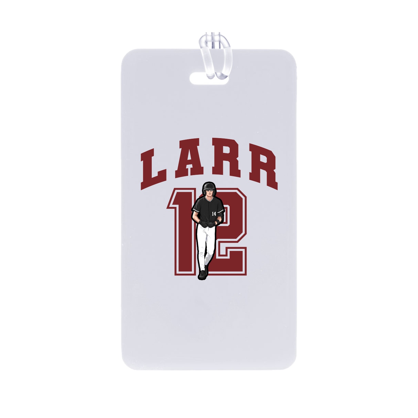Bag Tag — Number in Classic
