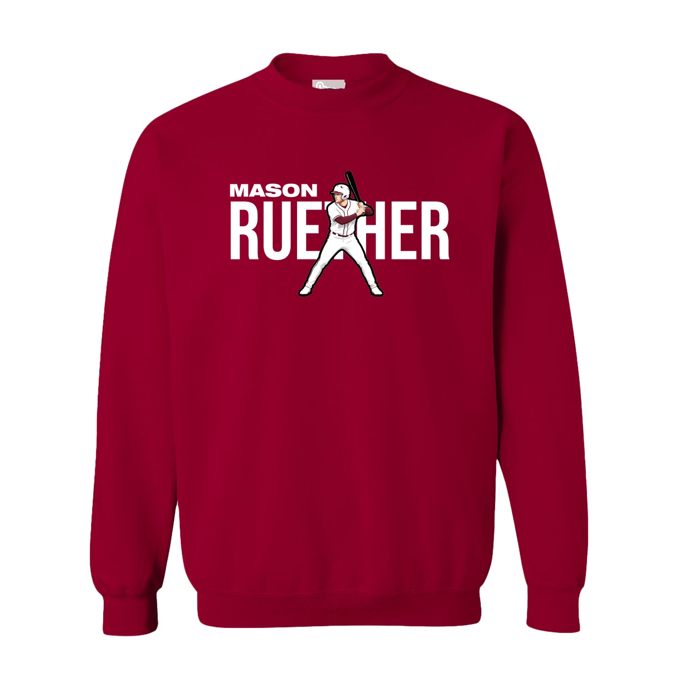 Fleece Crew — Player Name in Cardinal