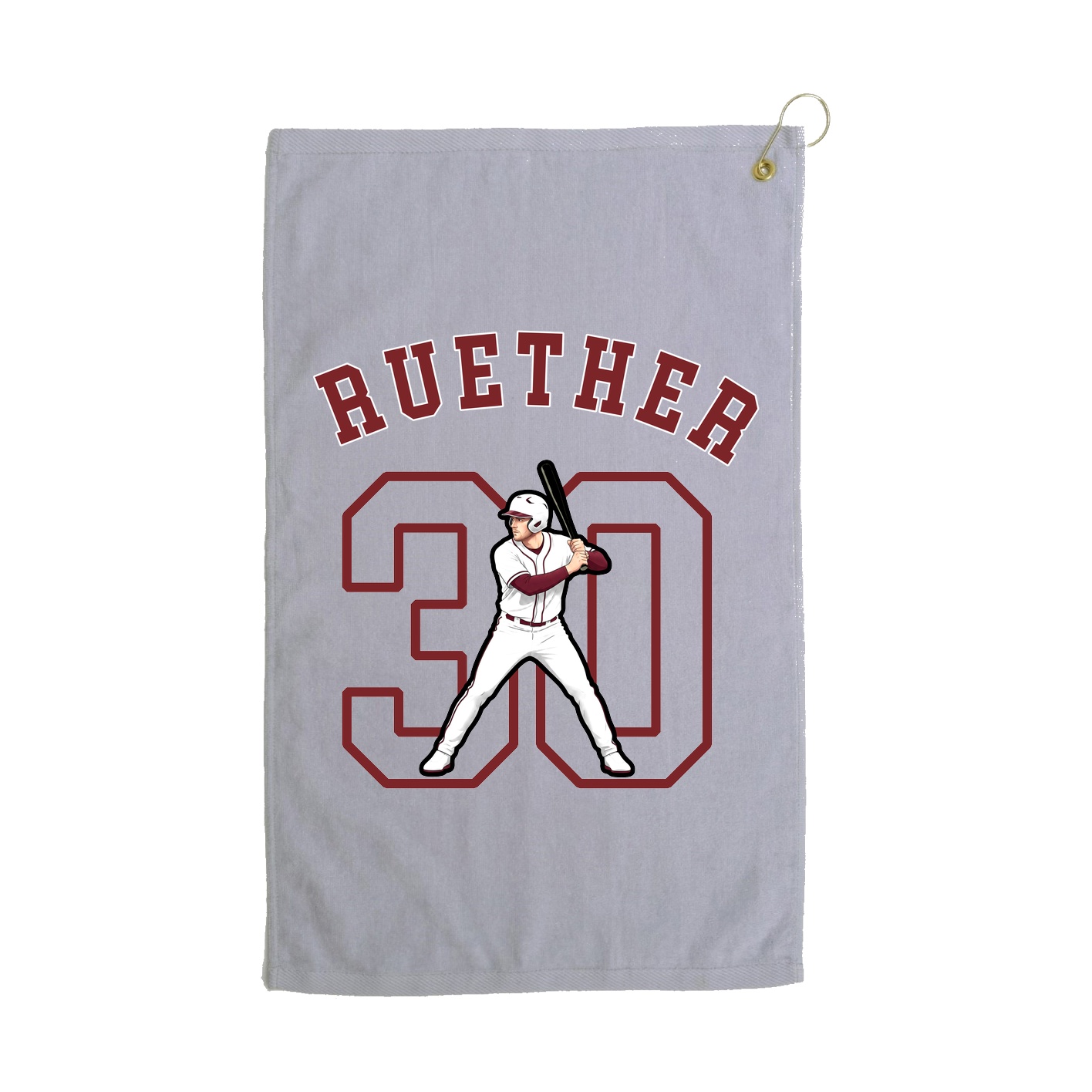 Golf Towel — Shirsey Arch in Grey