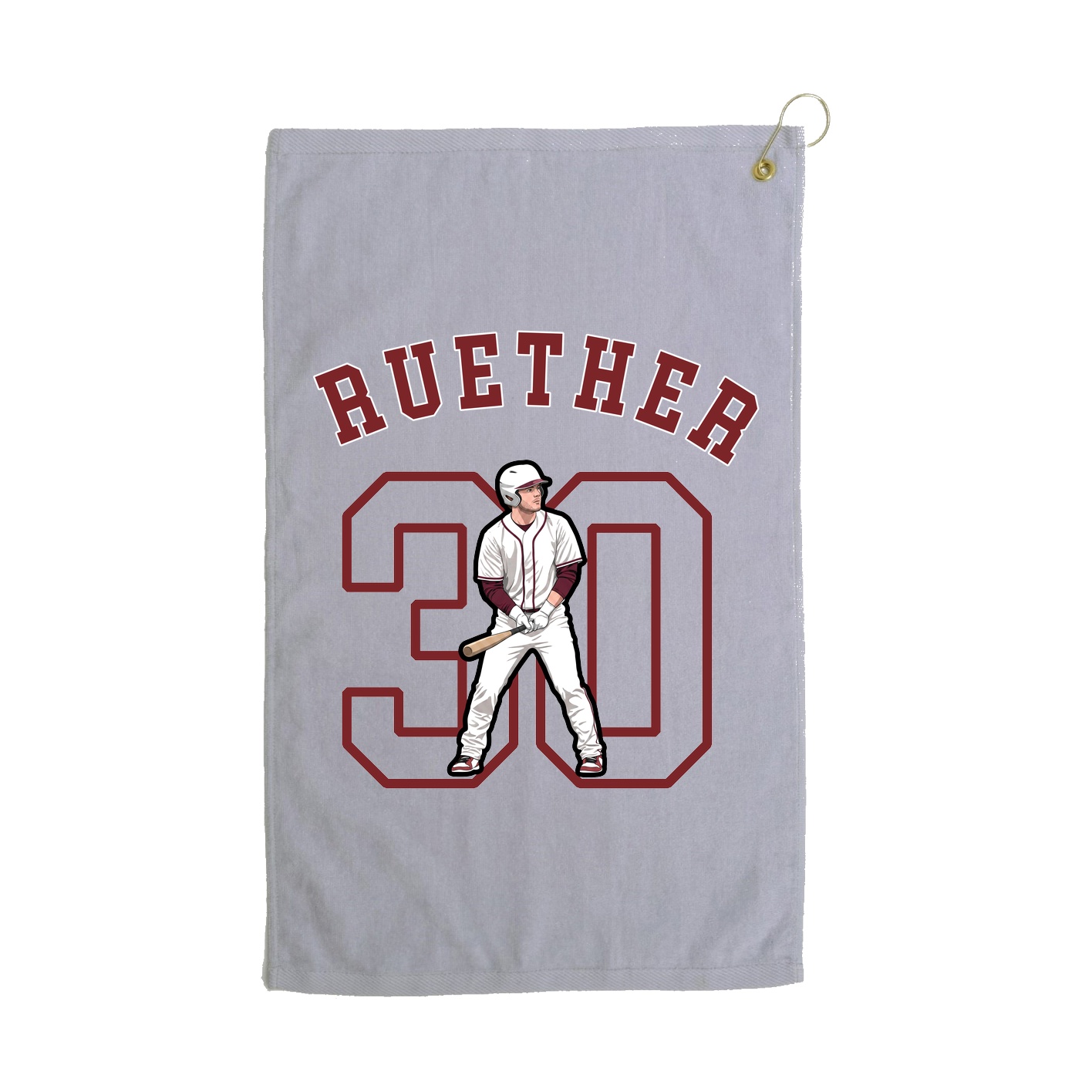 Golf Towel — Shirsey Arch in Grey