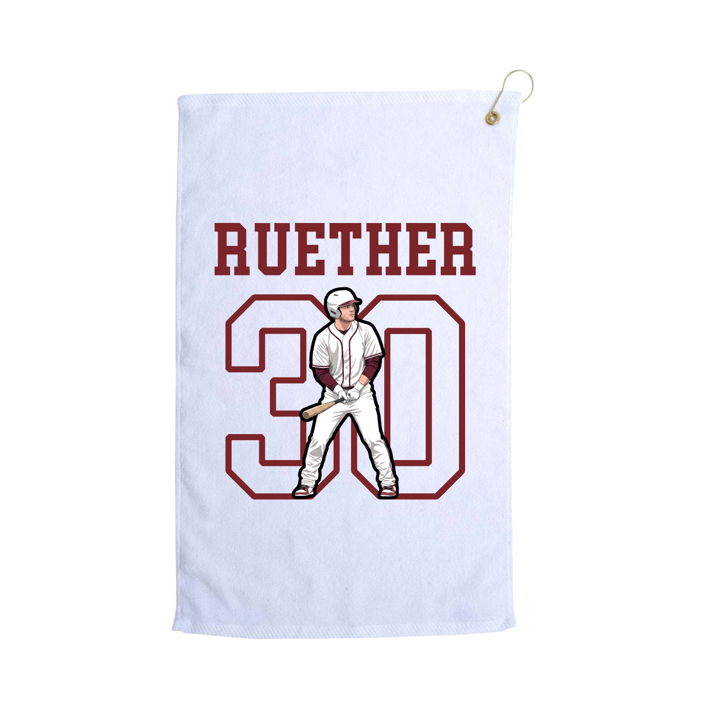Golf Towel — Shirsey in White