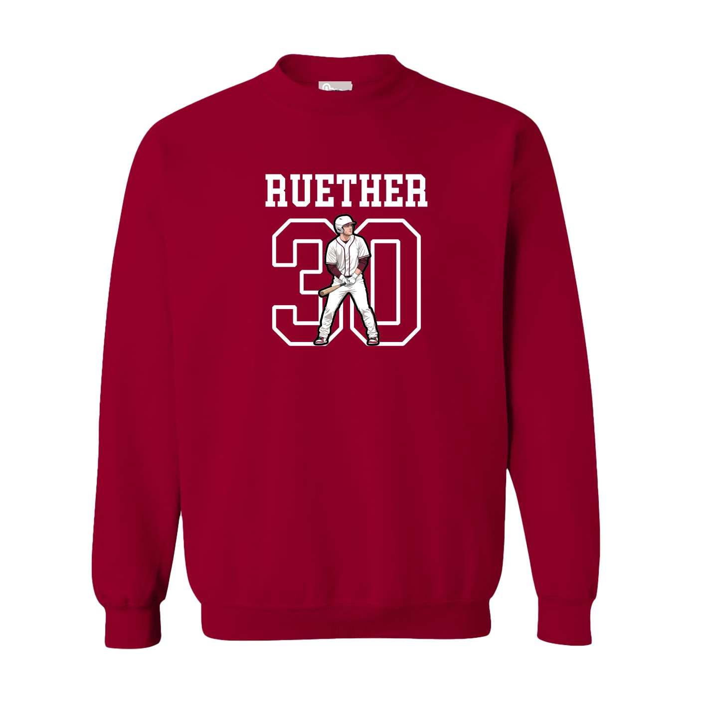 Fleece Crew — Shirsey in Cardinal