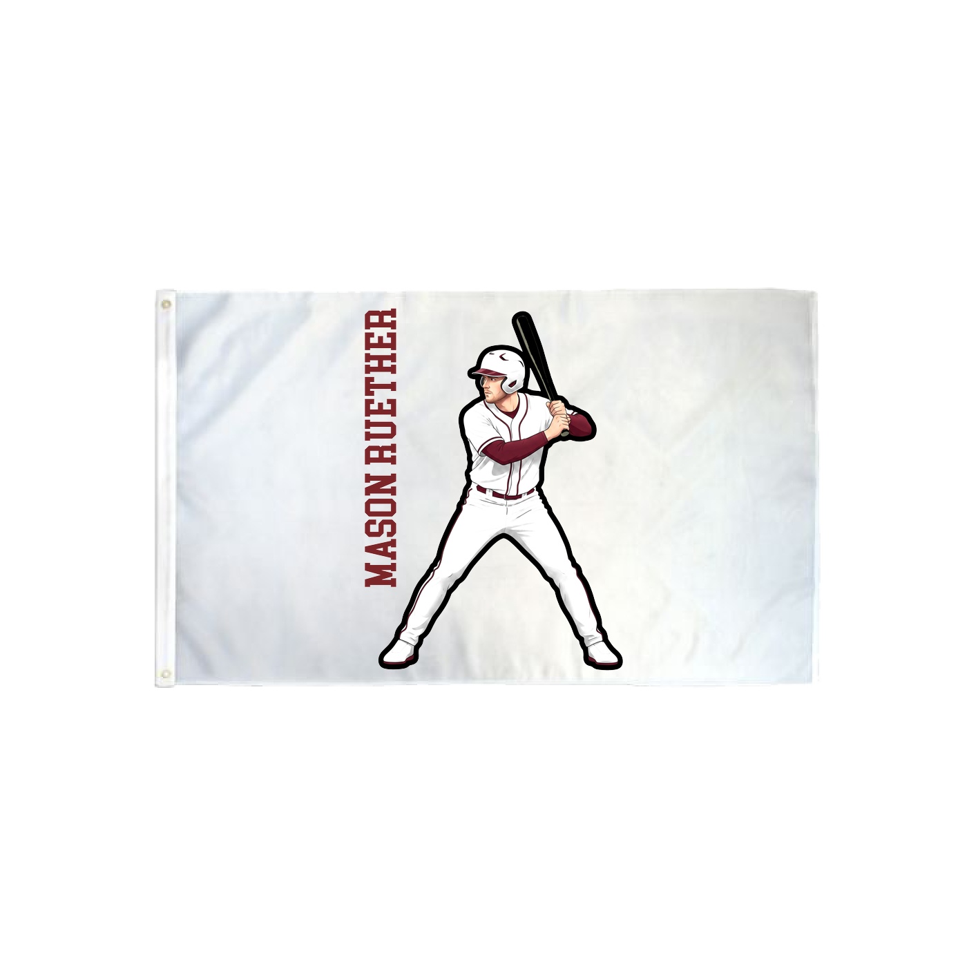 3x5 Flag — Name Vertical in Classic