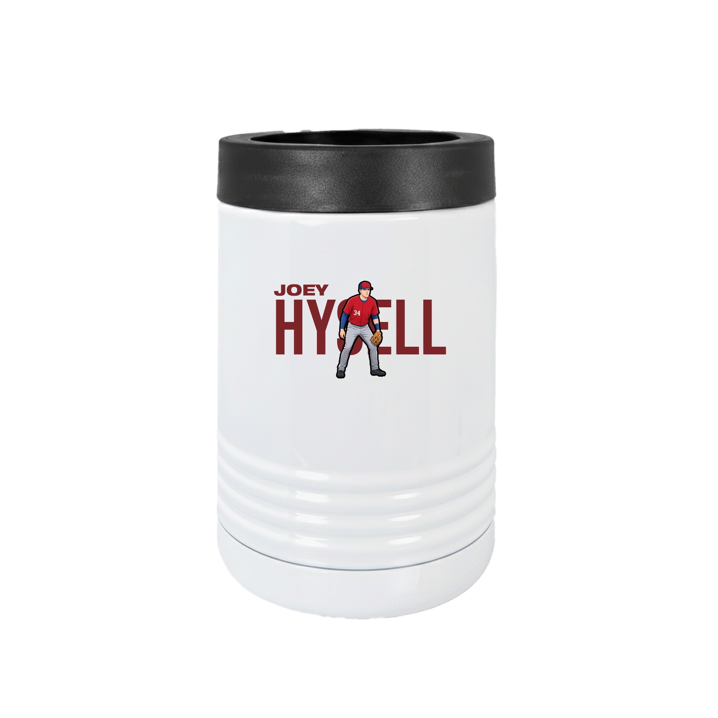 Beverage Holder — Player Name in White