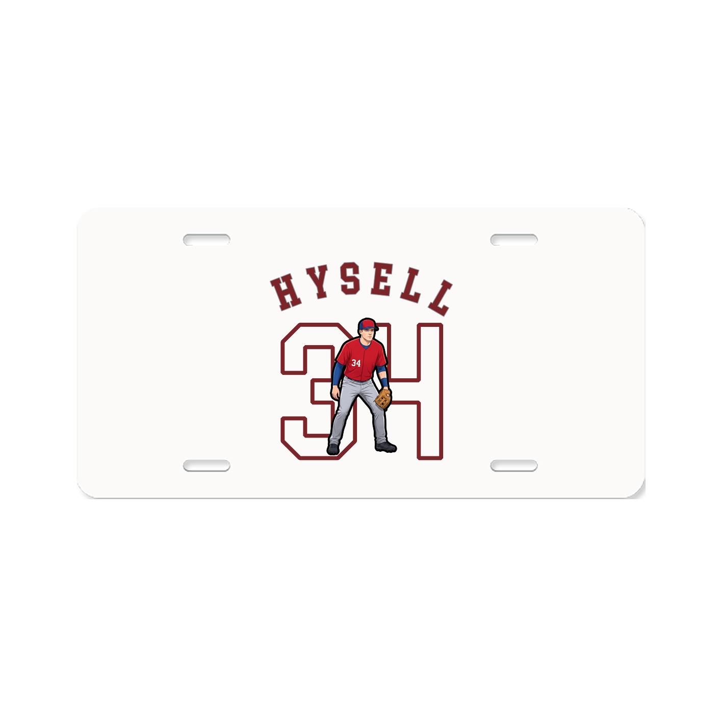 License Plate — Shirsey Arch in Classic