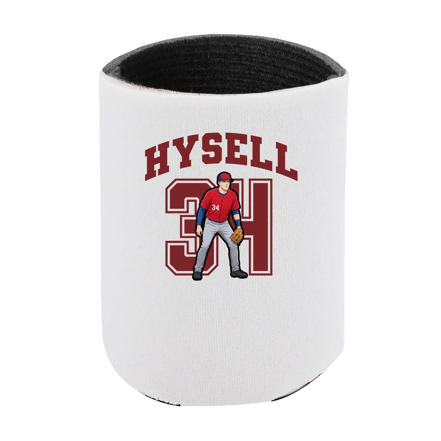Can Holder — Number in White
